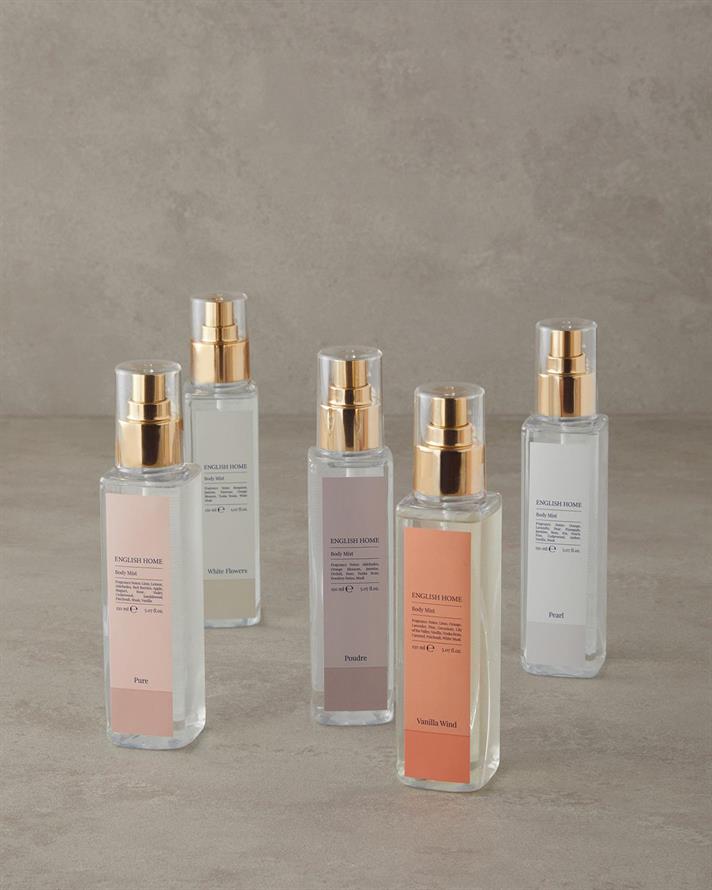 Flori albe Spray De Corp 150 ml auriu