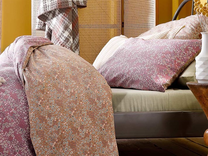 Flori de libertate Cottony For One Person  SET LENJERIE DE PAT 160x220 cm Pink