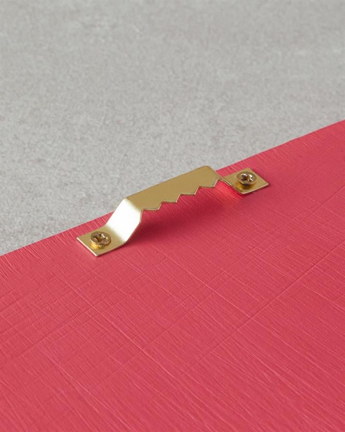 Flori Polirășină Accesoriu De Perete 17.5x20 cm Roșu