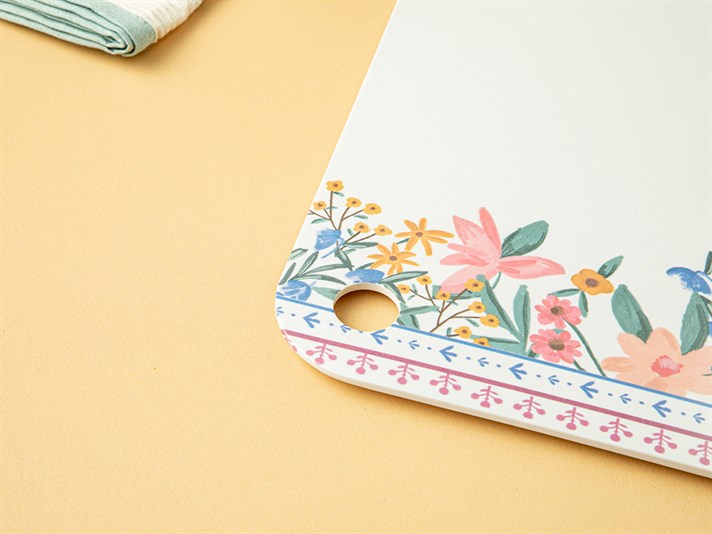 Flower Spree Melamine Cutting Board 35x25 cm Colorful
