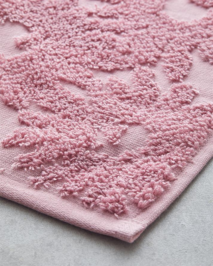 Flower Touch Cu Bumbac Jacquard Prosop De Față 50x80 cm Roz