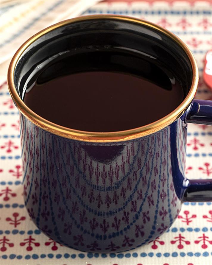 Flowertopia Enamel Cup 350 ml İndigo