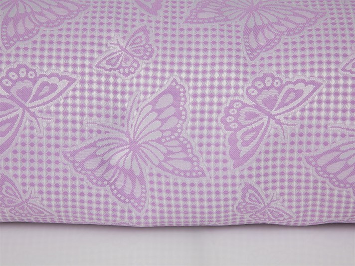 Fluturi  Jacard Pentru o persoana  CUVERTURĂ 150x220 cm Orhidee violet