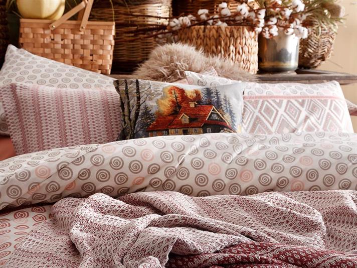 Folclor urban Cottony For One Person  SET LENJERIE DE PAT 160x220 cm Pink