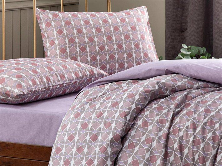 Folos pur Cottony Double Person  SET LENJERIE DE PAT 200x220 cm Lilac.