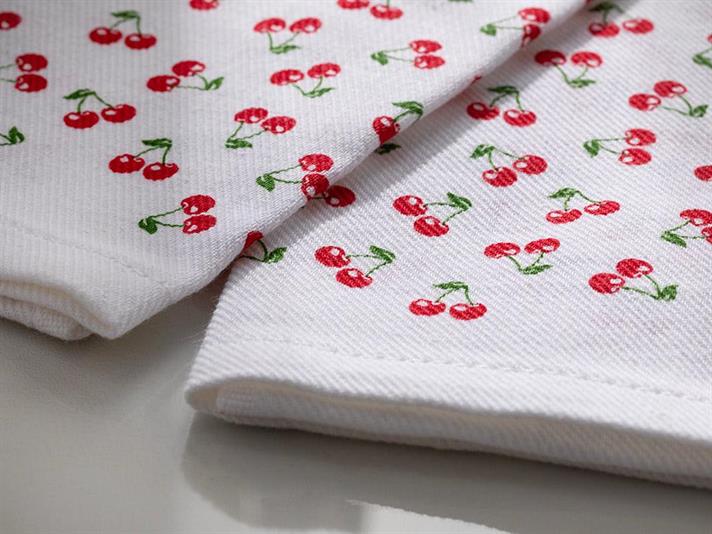 Fragola Bumbac Lavetă Uscare 30x50 cm Roșu