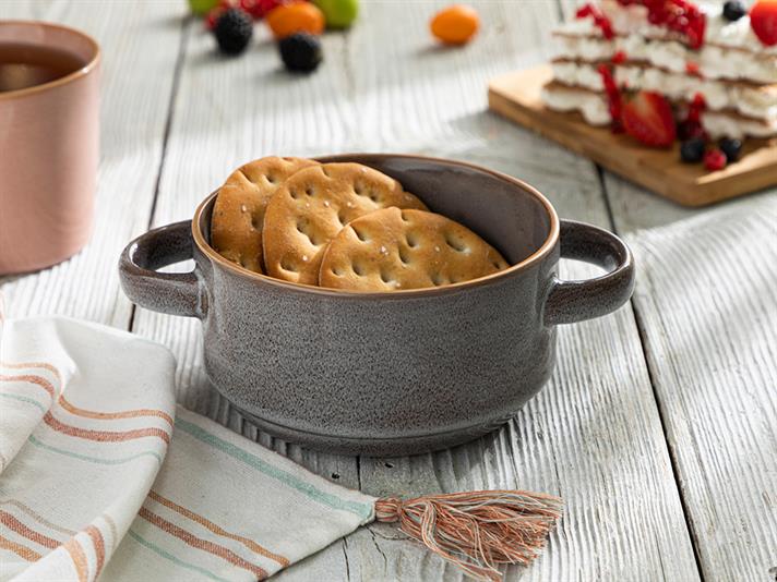 Bol, Freda, ceramică, 620 ml, gri