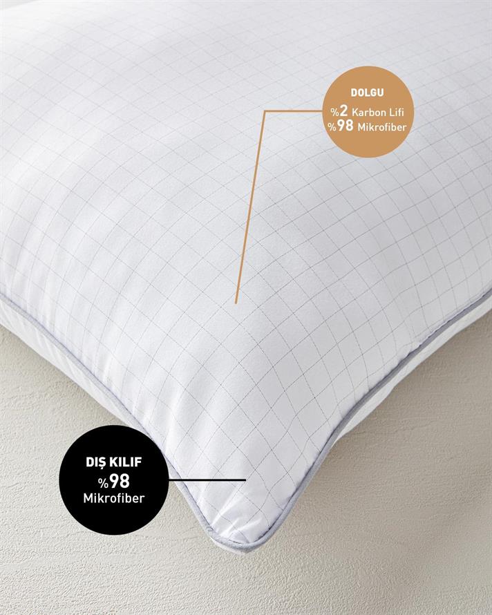 Free Antistress Pernă 50x70 cm Alb