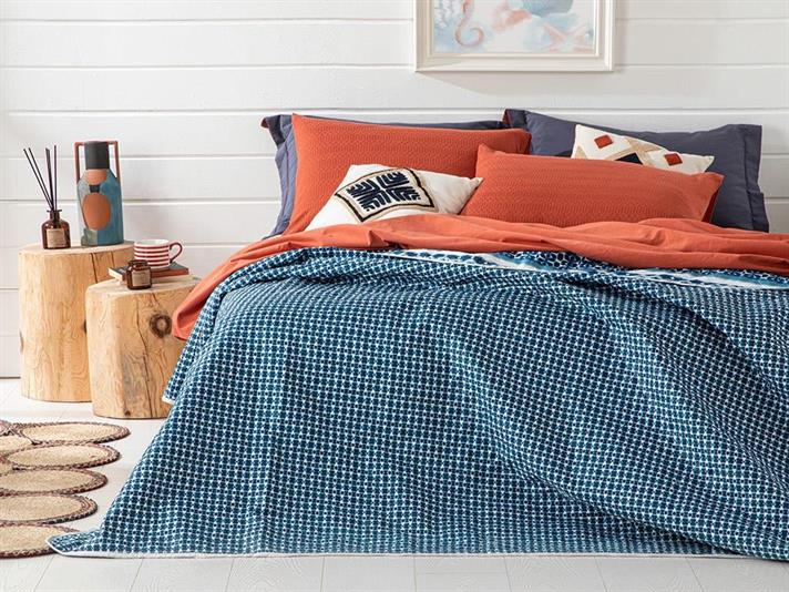 Free Spirit Meniu Mare Cuvertură Multıfunctıonala 240*220 Cm Albastru İnchis