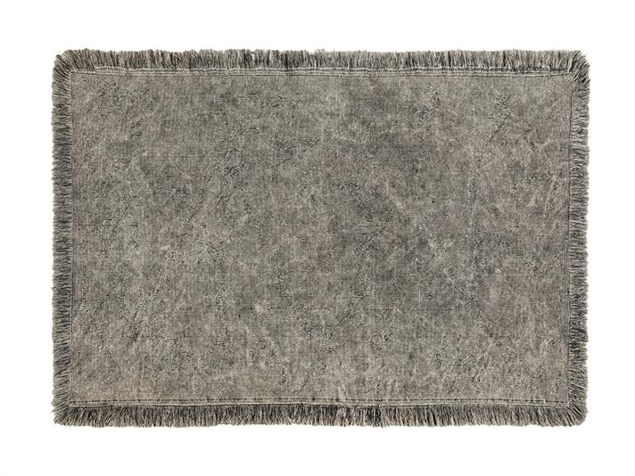 Fringe Covor, Bumbac, 160*230 Cm, Albastru İnchis