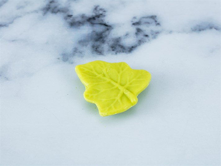 Frunza de toamnă În Formă De Frunză Săpun 30 gr Verde Ca Lămâia
