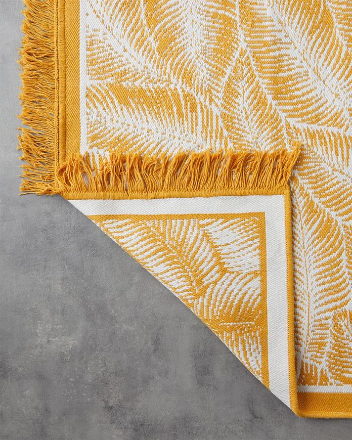 frunze Carpetă 80x150 cm Muștar