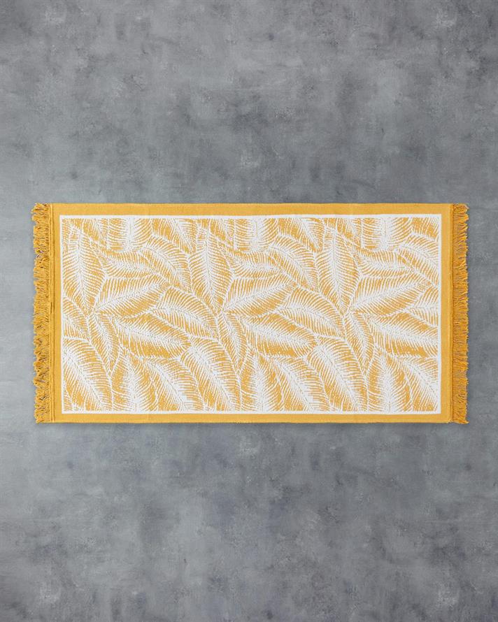 frunze Carpetă 80x150 cm Muștar