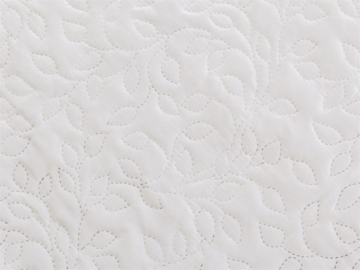 frunze  Microfibră Pentru o persoana  CUVERTURĂ DE PAT MU 160x220 cm Burgundia-gri