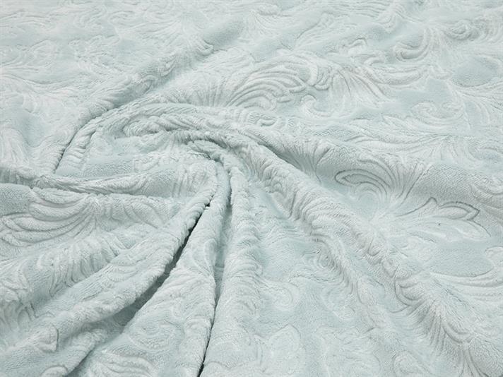 frunze  Ultrasoft Double Person  PĂTURĂ 200x220 cm Verde Deschis