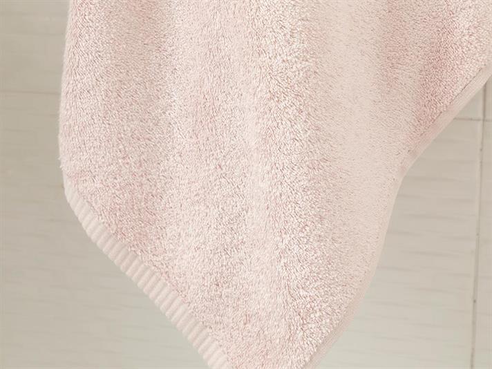 frunzos Bambus Prosop De Baie 70x140 cm Roz pudră