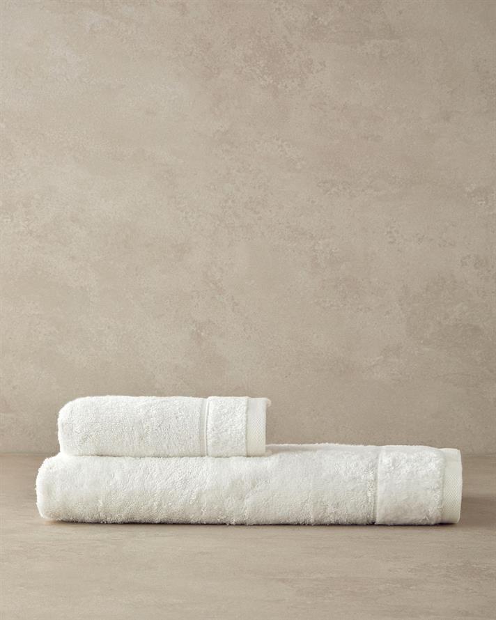 frunzos Bambus Prosop De Mâini 30x50 cm Ecru