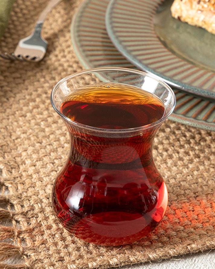 Glass 6 Set Tea Glass 155 ml Transparent