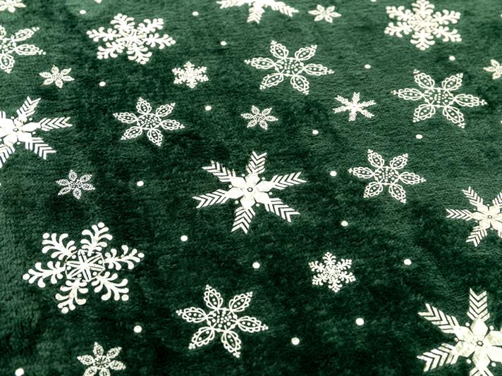 fulg de zăpadă  Ultrasoft  PĂTURĂ TV 130x170 cm Green