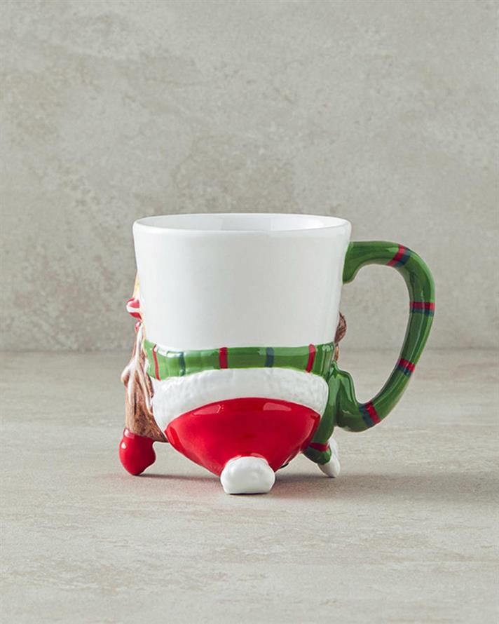 Funny Snowman, Cană, dolomită, 300 ml, multicolor