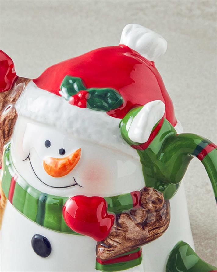 Funny Snowman, Cană, dolomită, 300 ml, multicolor