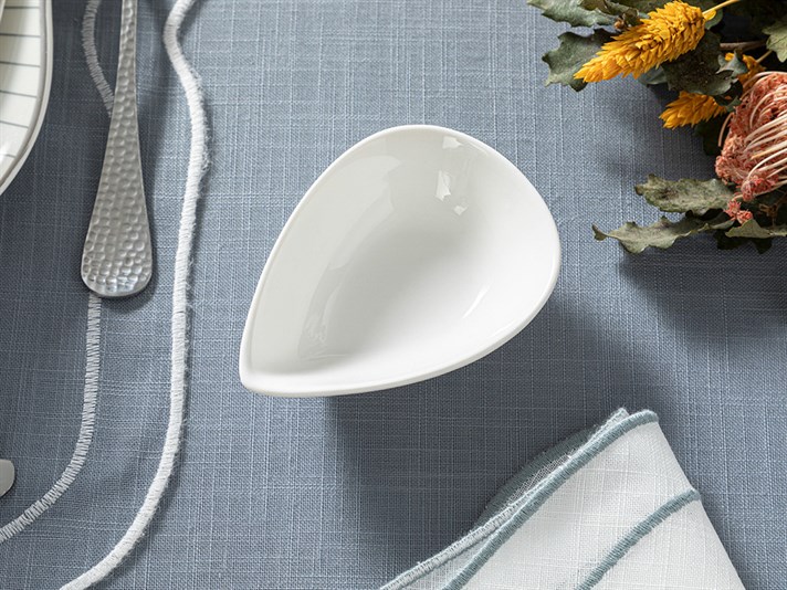 Prink New Bone Sauce Bowl 14 cm White
