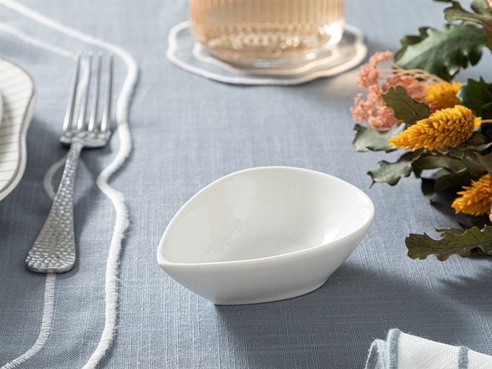 Prink New Bone Sauce Bowl 14 cm White