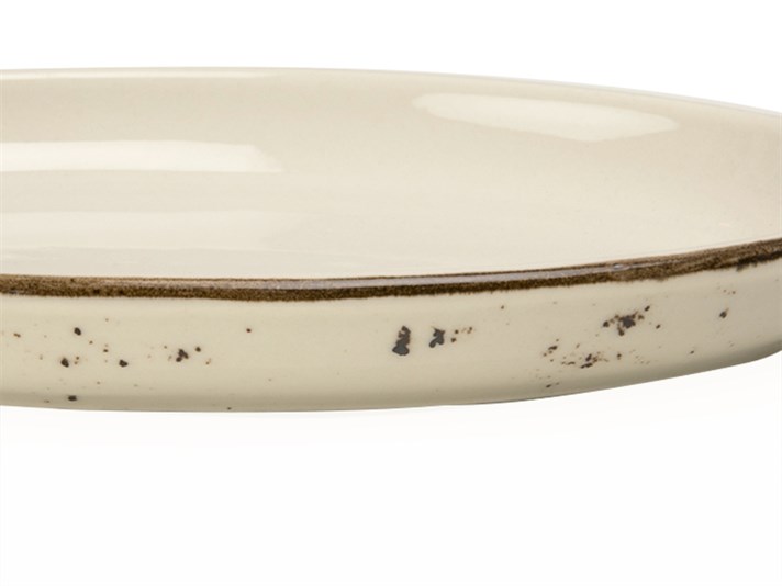 gaj Porțelan  Oval mare  VAS PENTRU CUPTOR 26 cm Cream