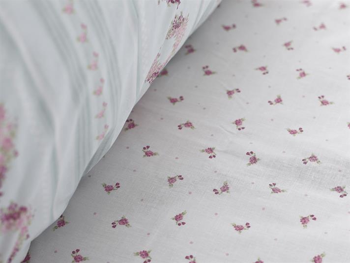 ghirlandă Ușor De Călcat Single Set Lenjerie De Pat 160x220 cm Turcoaz