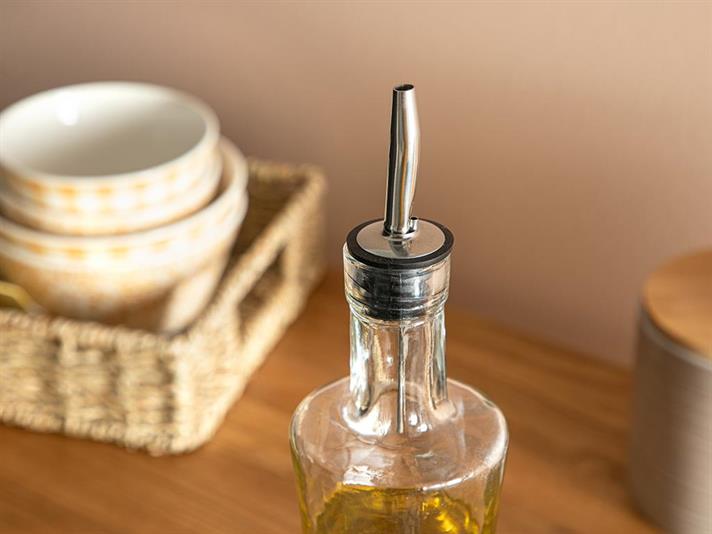 Glam Recipient Pentru Ulei, Sticlă, 400 Ml, Verde-Albastru