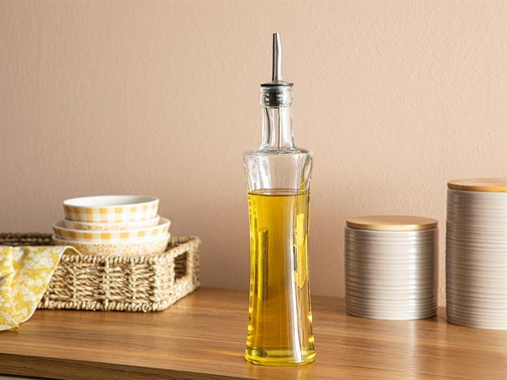 Glam Recipient Pentru Ulei, Sticlă, 400 Ml, Verde-Albastru