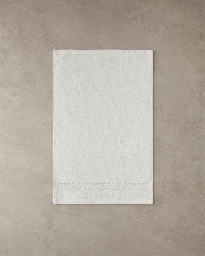 Glitter Wave Cu Bumbac Cu Sclipici Set De Prosoape De Față 30x45+50x80 cm Ecru