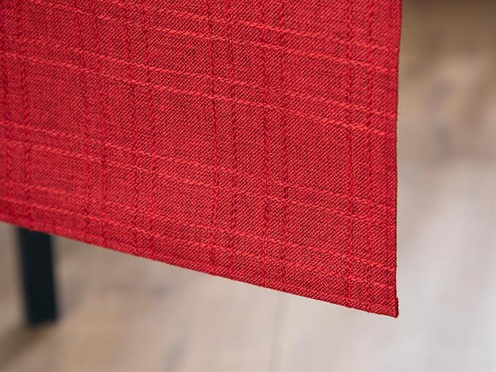 Glitz Polyestere Runner 30x160 cm Red