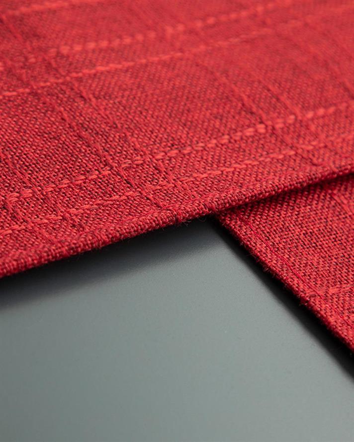 Glitz Polyestere 2 Set Place Mat 30x45 cm Red