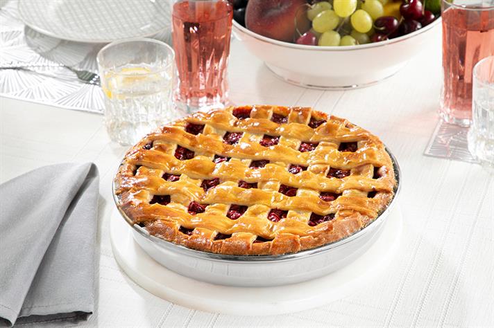 Gloria Heat-resistant Glass Oven Cover 24,5 cm Silver.