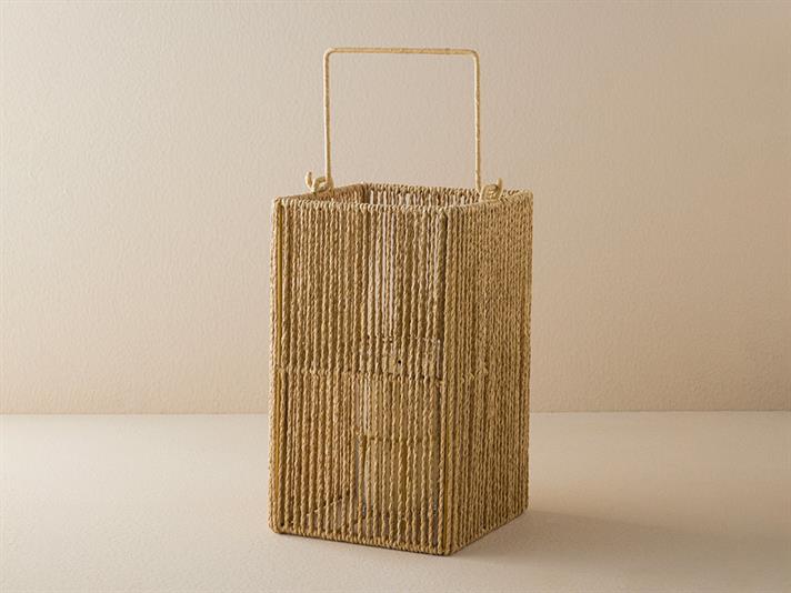 Felinar, Gloria, rachita, 18x18x31 cm, natural