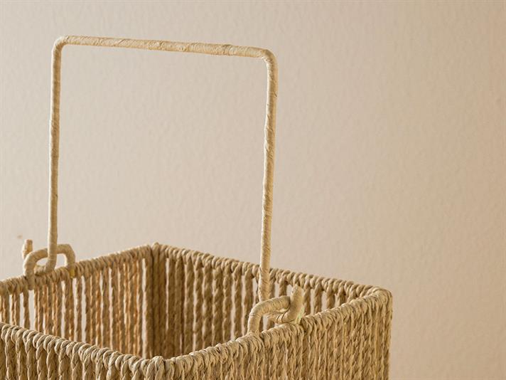 Felinar, Gloria, rachita, 18x18x31 cm, natural