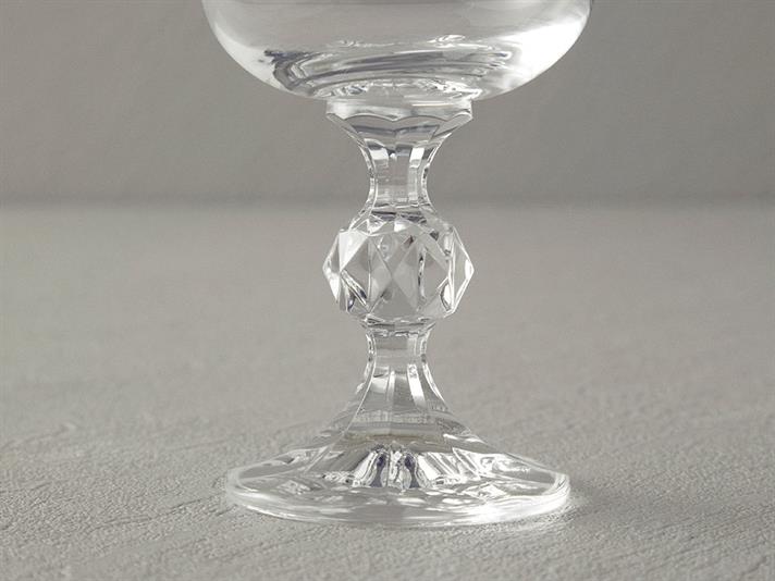 Set 3 Pahare De Vin, Glossy, Cristalin, 230 Ml, Transparent