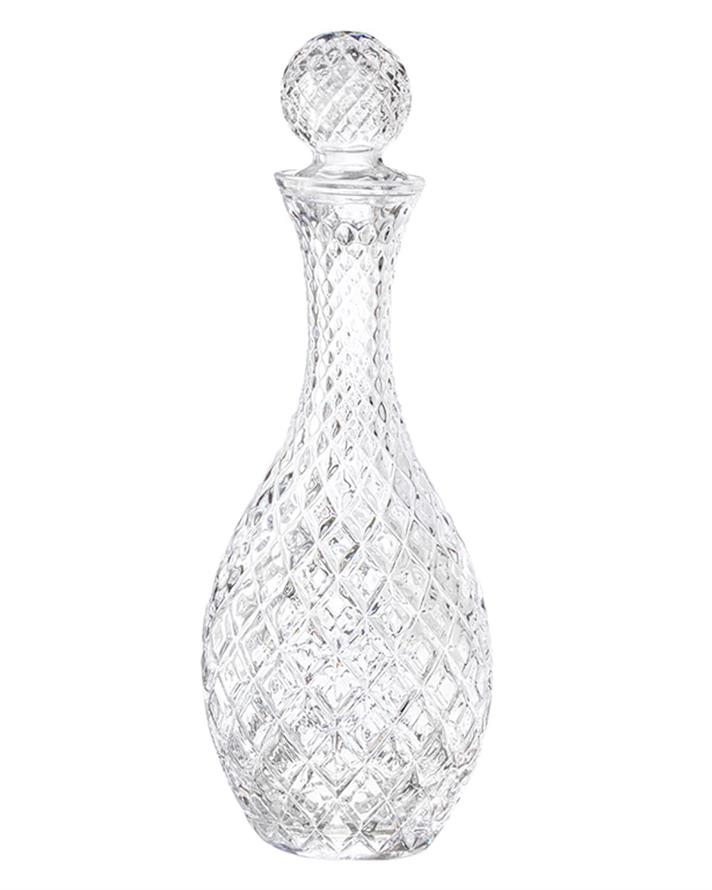 Glossy Glass Carafe 1300 ml Transparent