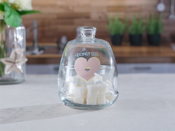 Gogoașă Glass Zaharniță 250 ml Pink