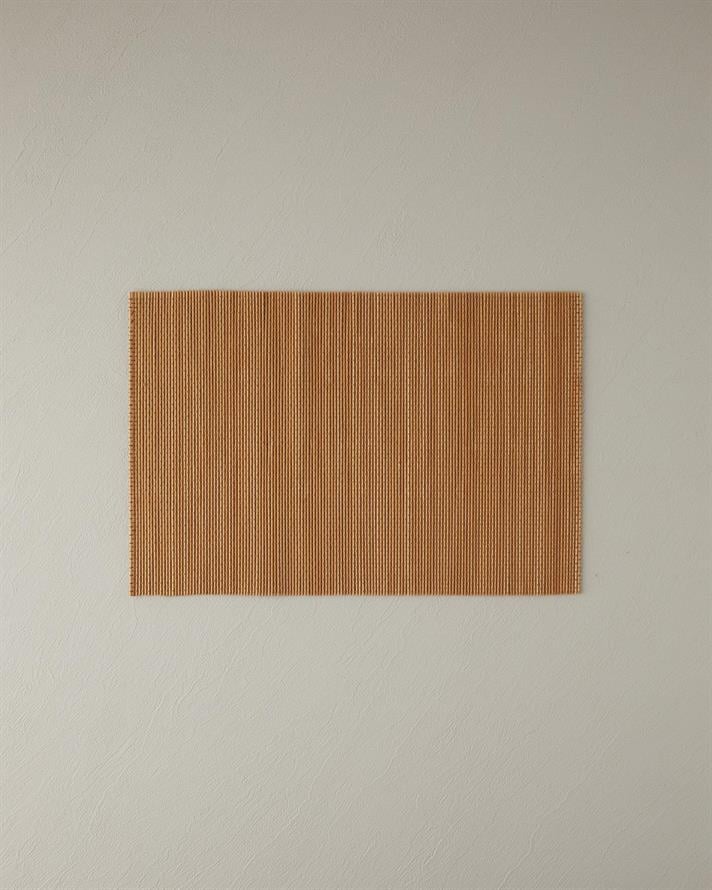 Bambus Set 4 Suport Farfurie 30*45 Cm galben miere