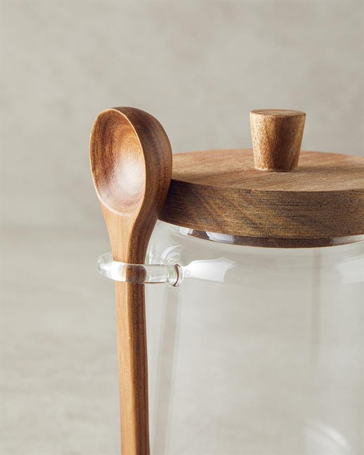 Sticlă Recipient Pentru Condimente 60 Ml Transparent