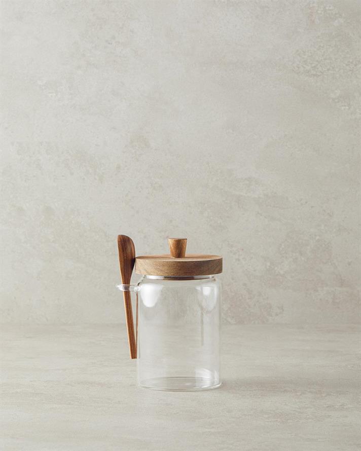 Sticlă Recipient Pentru Condimente 60 Ml Transparent