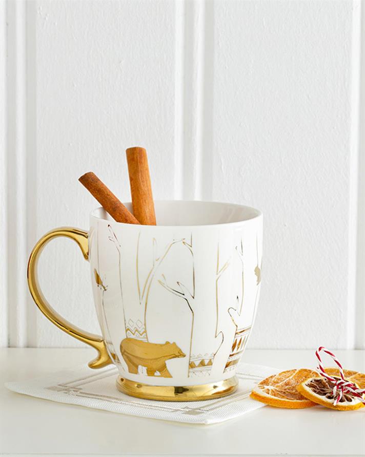 Gold Deer New Bone Cup 460 ml Gold