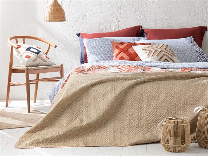Golden Orient Meniu mare  CUVERTURĂ MULTIFUNCTIONALA 240x220 cm Coral