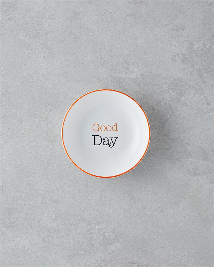 Good Day Ceramică Bol Pentru Alune 13 cm Portocaliu-Negru