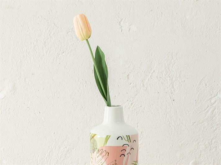 Tulip Garden Single Branch Artificial Flowe 45 cm Champagne