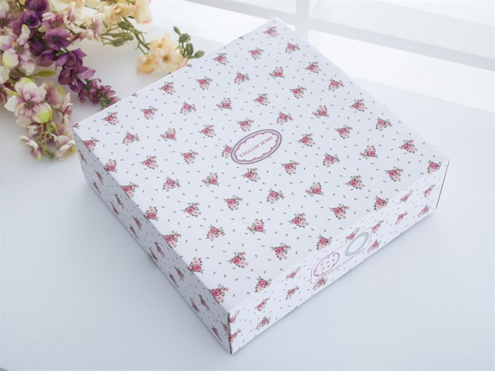 Cottage Garden New Bone China 6 pcs Service Plate 26 cm Pink