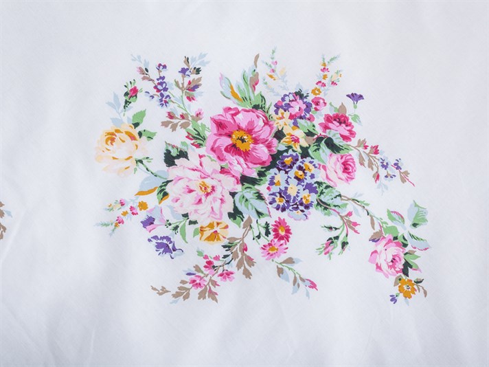Grădină de cabană Cu Bumbac Double Lenjerie De Pat 200x220 cm Roz
