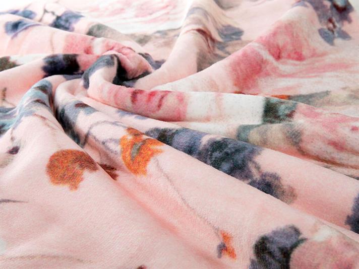 Grădină secretă  Ultrasoft For One Person  PĂTURĂ 150x200 cm Pink